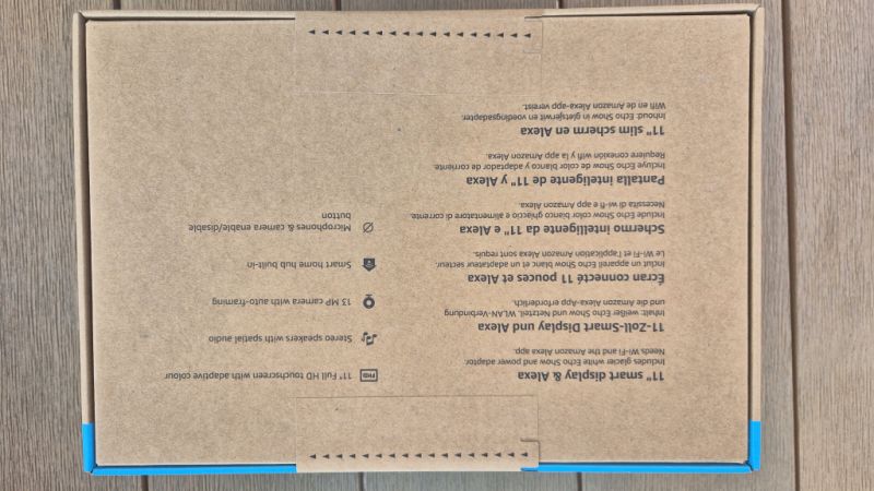 Amazon Echo Show 11 (última generación) – pantalla de 11 pulgadas Full HD, audio 3D, blanco