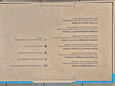 Amazon Echo Show 11 (última generación) – pantalla de 11 pulgadas Full HD, audio 3D, blanco