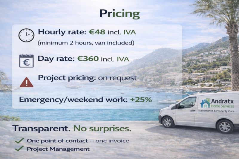 Andratx Home Services – Deine All-In-One Lösung für Zuhause in Port Andratx und Camp de Mar