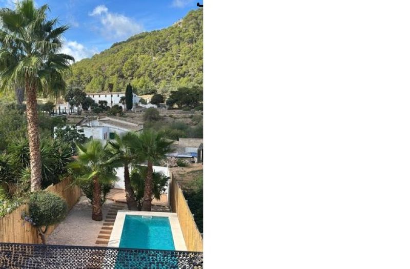 Andratx-Kurzzeitvermietung für 1 bis 2 Monate - Stadthaus mit Pool.