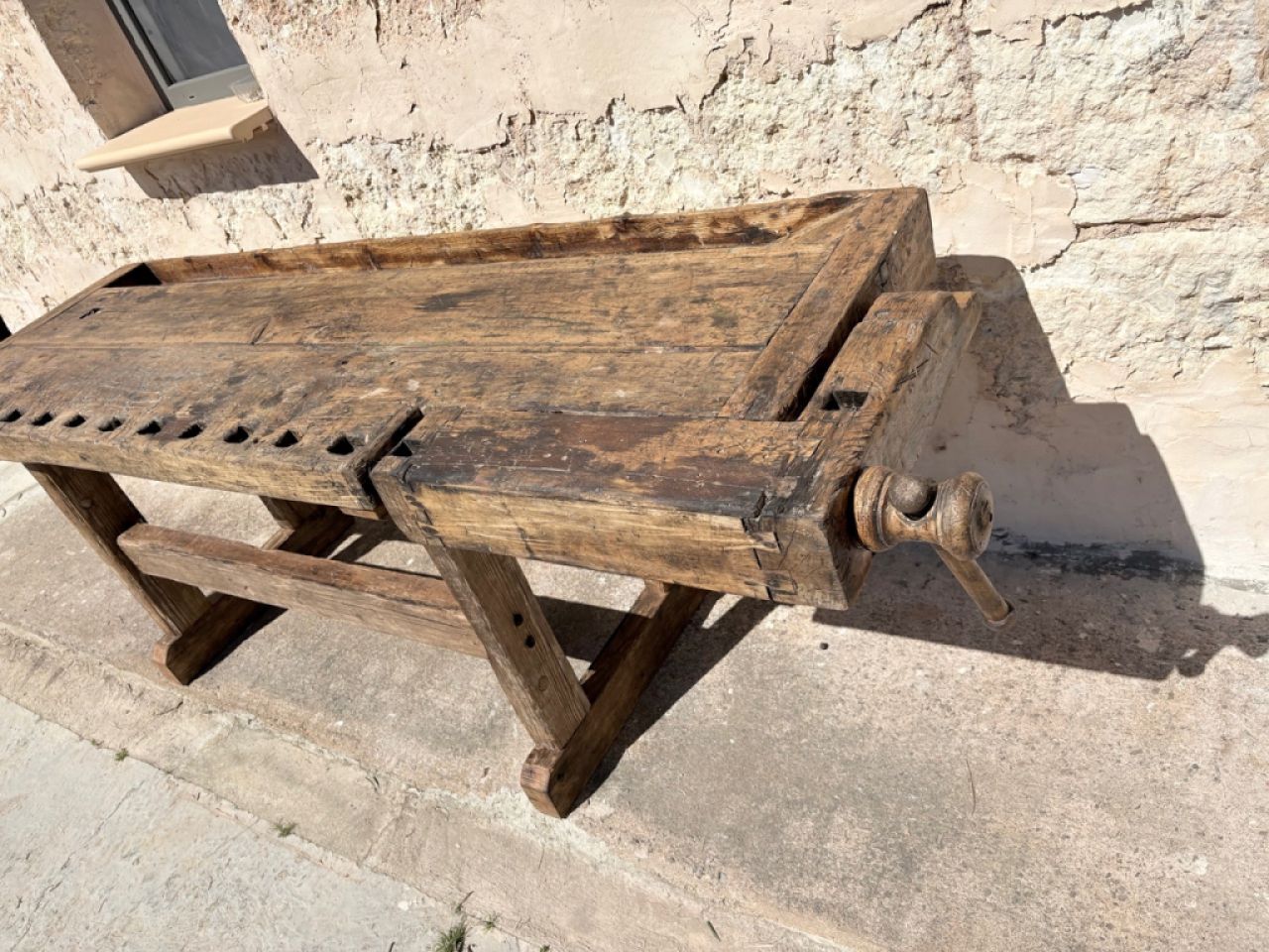 Antique planer bench / workbench