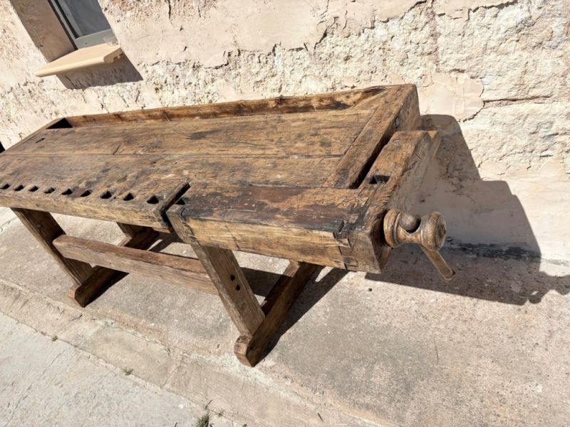 Antique planer bench / workbench
