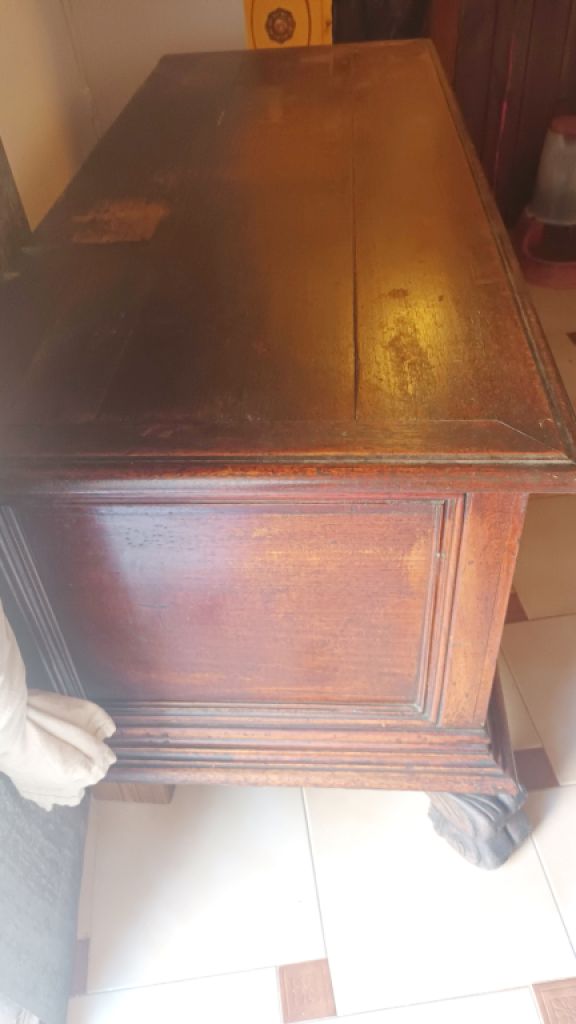 Antike Holzkommode - Truhe