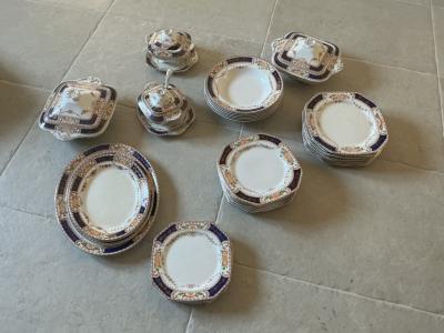 Antique English dinner service from Stratford / England