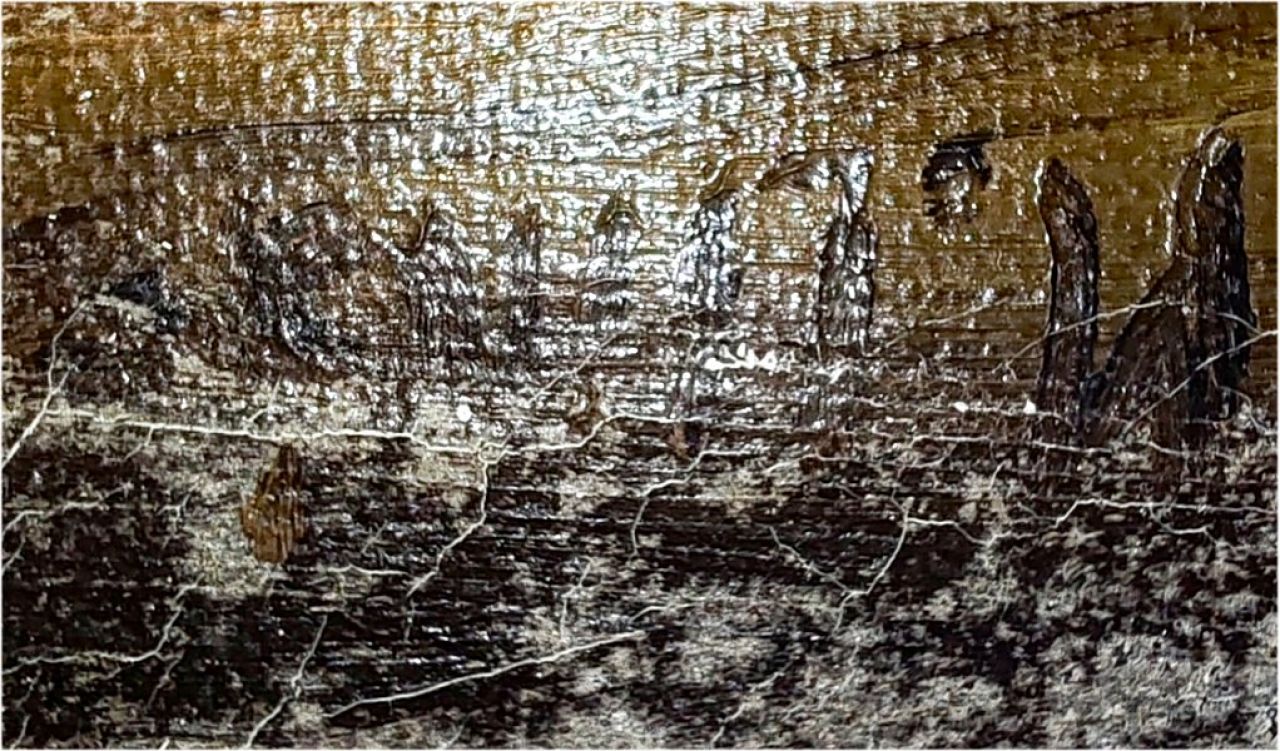 antikes Gemälde, Blumenstilleben, Original Öl auf Leinwand, signiert