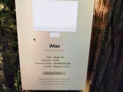 Apple iMac 24” (2021) – 8GB RAM, 256GB SSD – Excellent condition