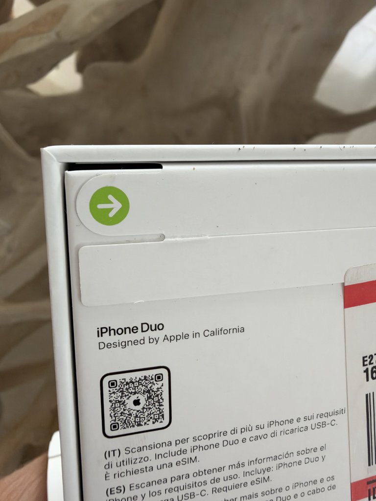 Apple iPhone Duo white 256 GB New immediate