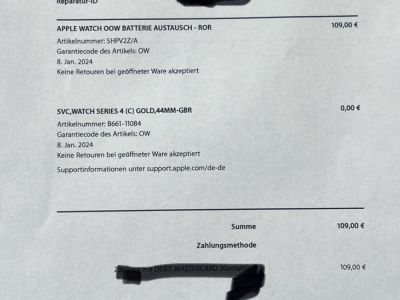 Apple Watch 4 Cellular und GPS, Rose