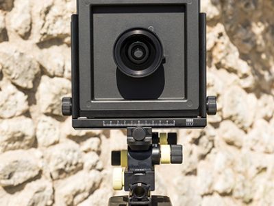 Arca Swiss Discovery 4x5" mit Weitwinkel- & Telebalgen