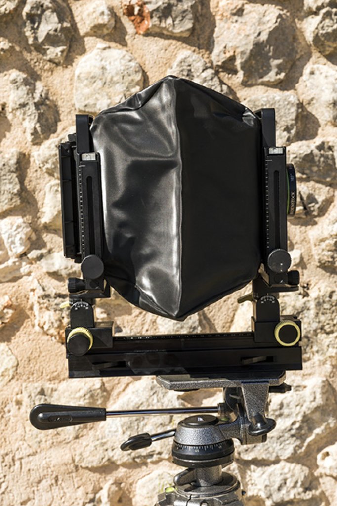 Arca Swiss Discovery 4x5" mit Weitwinkel- & Telebalgen