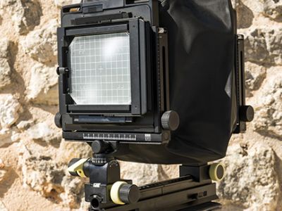 Arca Swiss Discovery 4x5" mit Weitwinkel- & Telebalgen