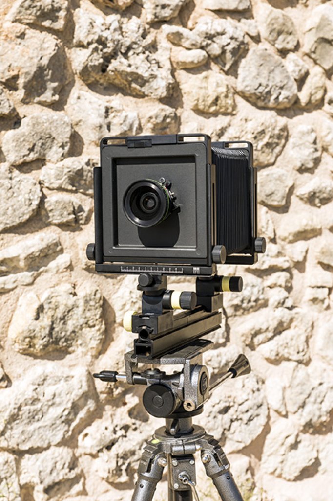 Arca Swiss Discovery 4x5" mit Weitwinkel- & Telebalgen
