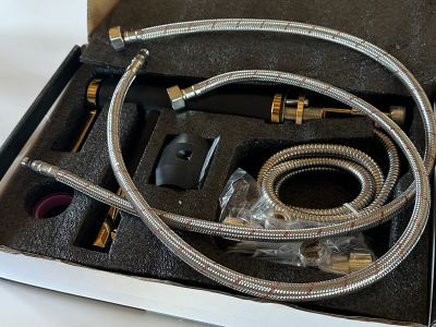 Grifo para un lavabo con ducha extraíble