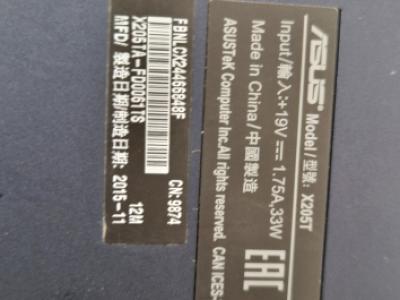 Asus EeePC Netbook Minu Notebook, funktionsfähig, 11" Intel CPU