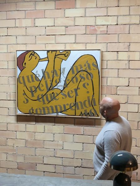 At Kinsky Art & Living in Port Andratx präsentiert Kim Konrad  den Potsdamer Picasso.