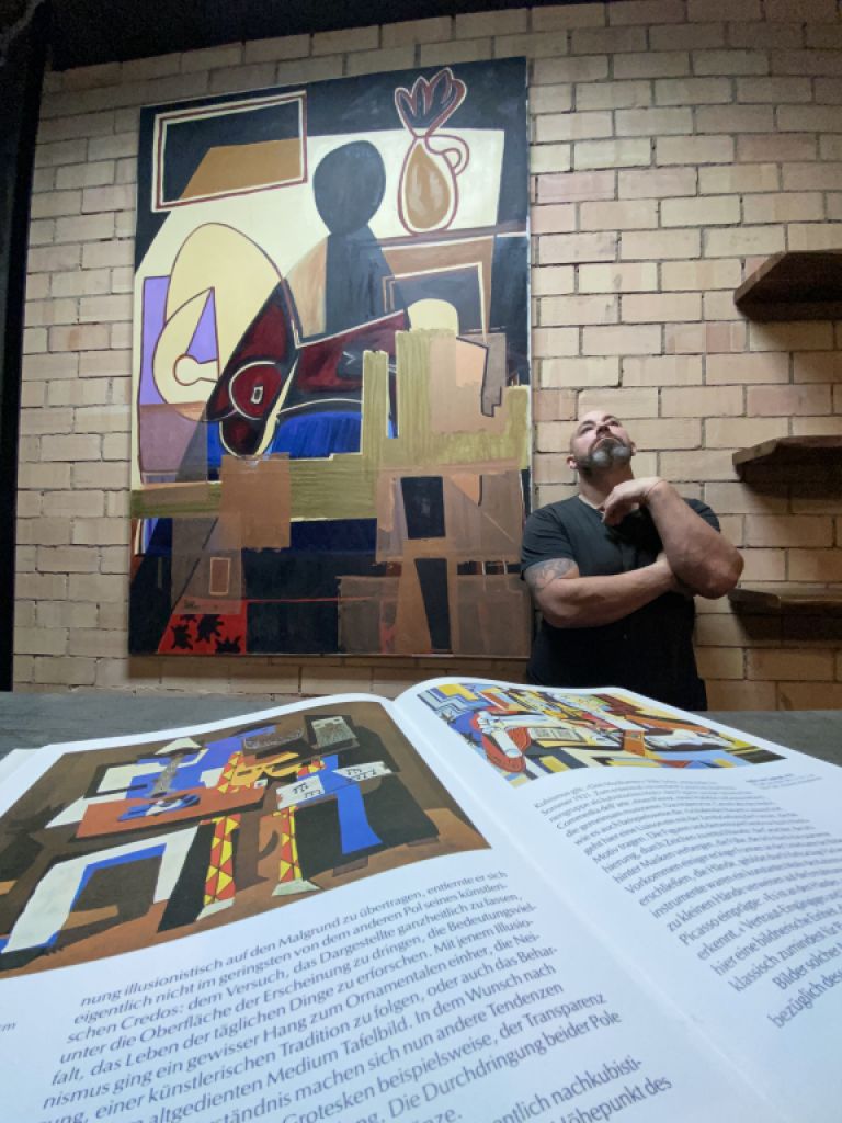 At Kinsky Art & Living in Port Andratx präsentiert Kim Konrad  den Potsdamer Picasso.