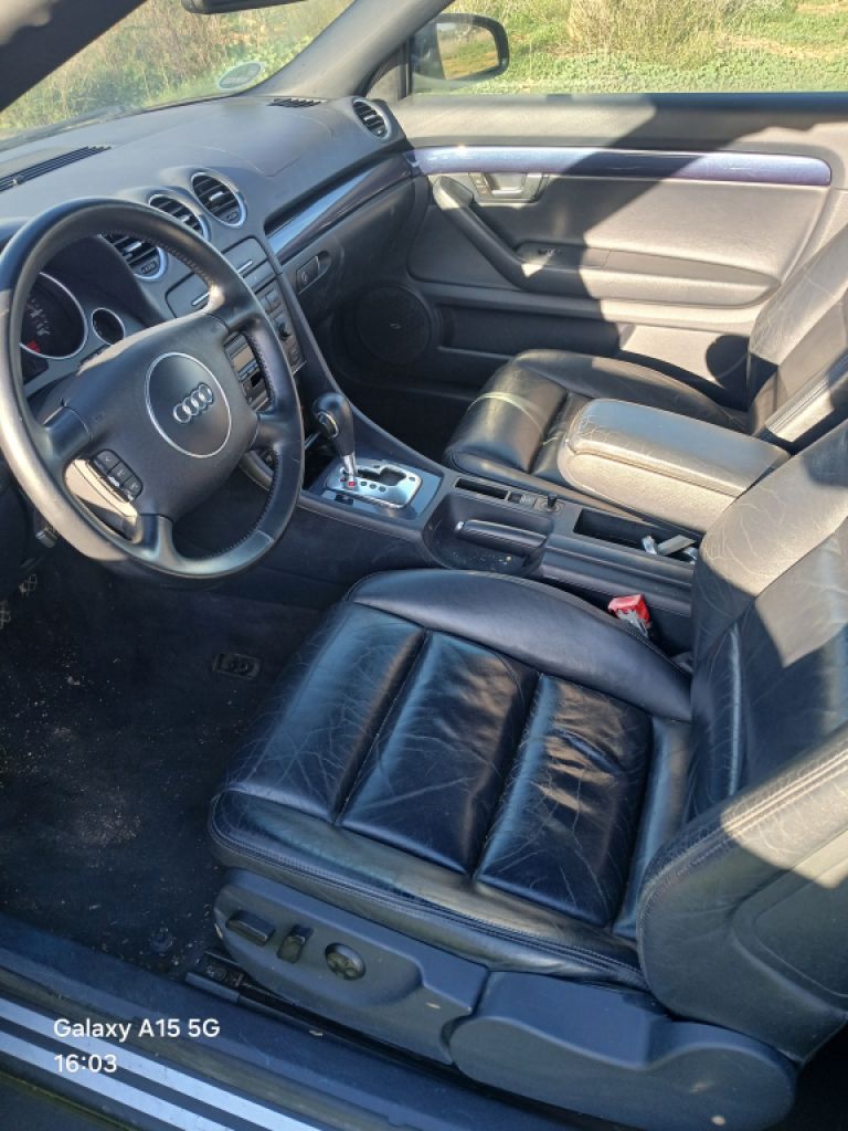 Audi A4 Cabriolet with autogas in great condition