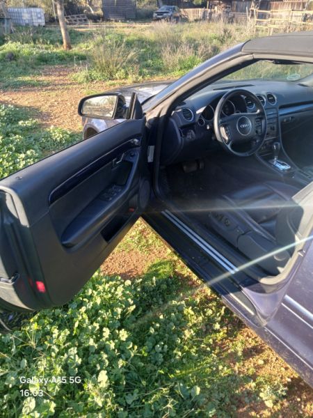 Audi A4 Cabriolet with autogas in great condition