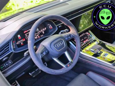 Actualización de rendimiento del Audi RSQ8 a 680 CV - 900 Nm. +80PS +150Nm Chiptuning por ECUworkers