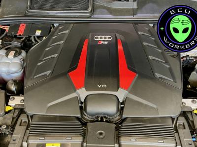 Actualización de rendimiento del Audi RSQ8 a 680 CV - 900 Nm. +80PS +150Nm Chiptuning por ECUworkers