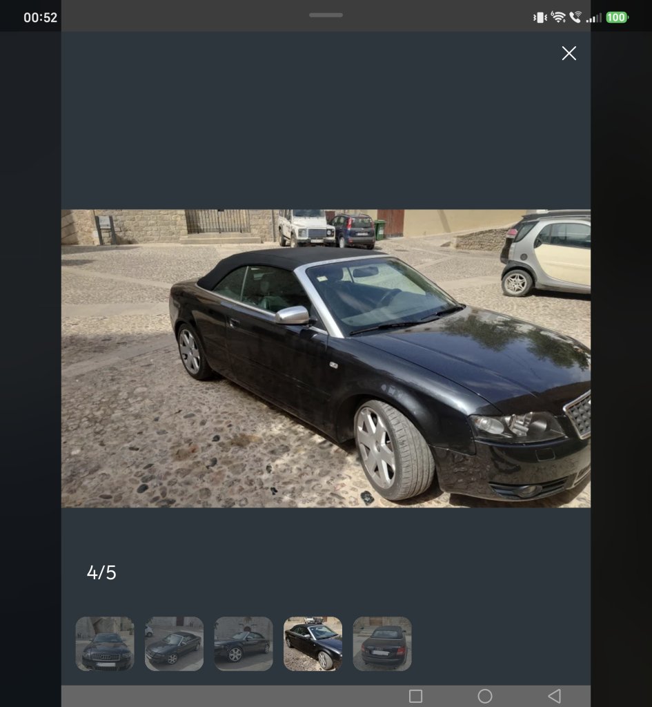 Audi S4 B6 Cabrio V8 344 hp