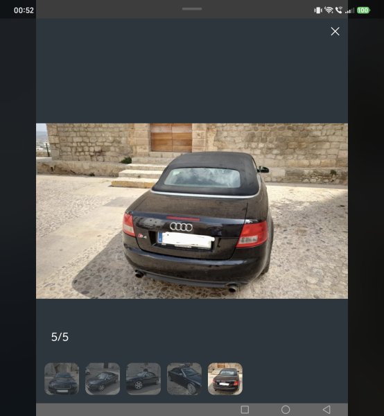 Audi S4 B6 Cabrio V8 344 hp
