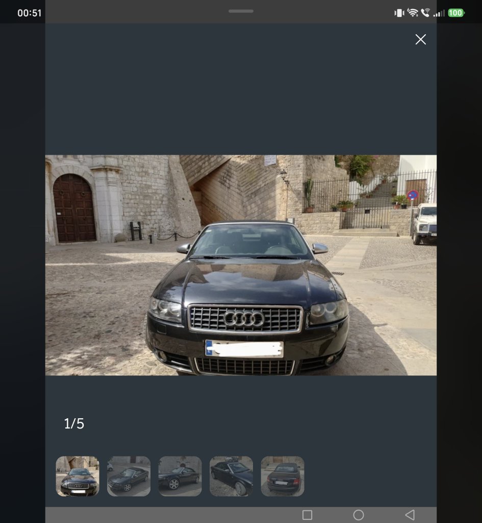 Audi S4 B6 Cabrio V8 344 hp