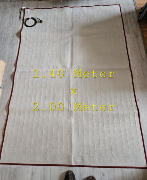 Aufblasbares Gästebett + Bodenteppichheizdecke