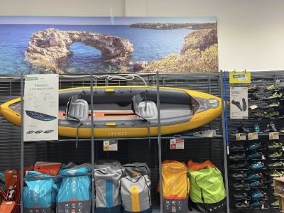 aufblasbares Itiwit X100+ 2-Sitzer-Kajak von Decathlon