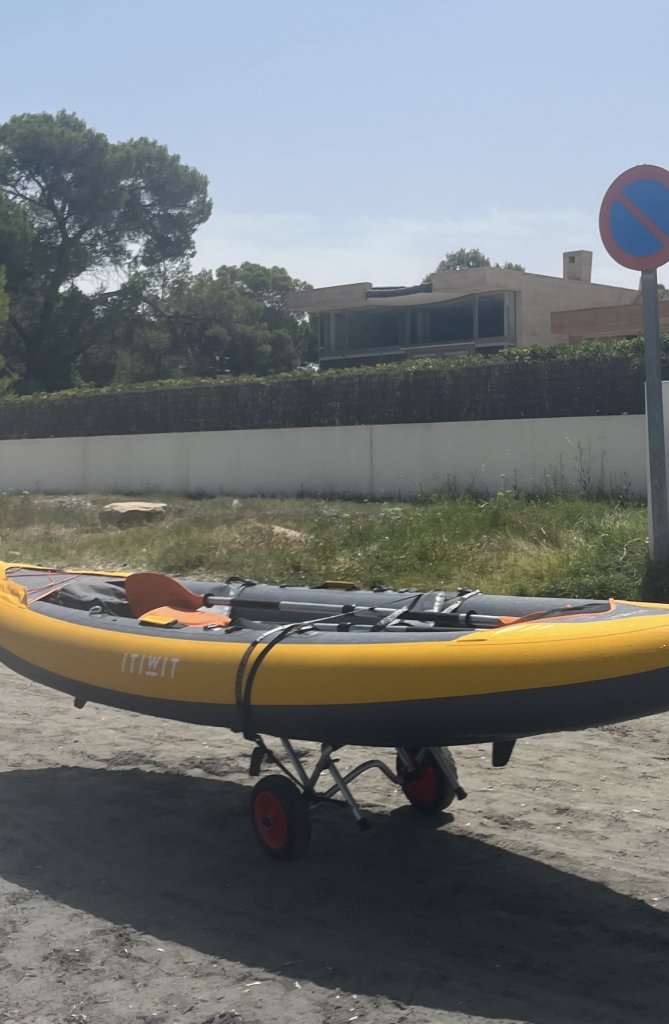 aufblasbares Itiwit X100+ 2-Sitzer-Kajak von Decathlon