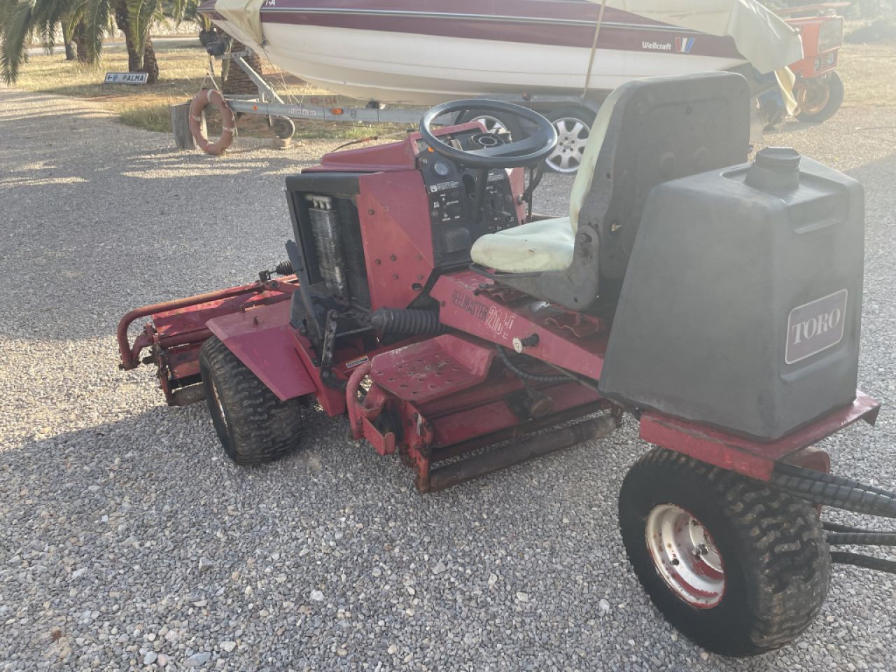 Aufsitzmäher grossfläche