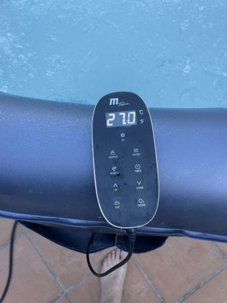 Aufstell-Pool, Whirlpool, aufblasbar MSpa Otium, Top-Modell