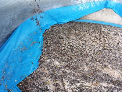 Aufstellpool als Wasser Deposit