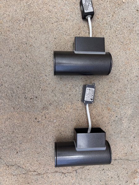 Außenlampen IP 44 Design 2 Stück Wandlampen
