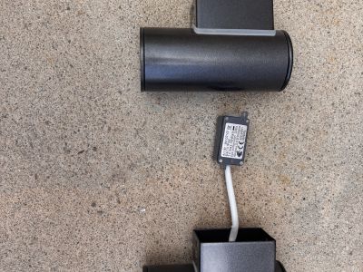Außenlampen IP 44 Design 2 Stück Wandlampen