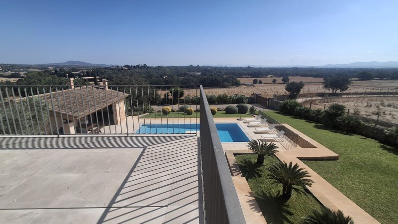 Autarke FInca mit Fussbodenheizung, Pferde/ Tierhaltung, Pool bei Porreres -- F 43