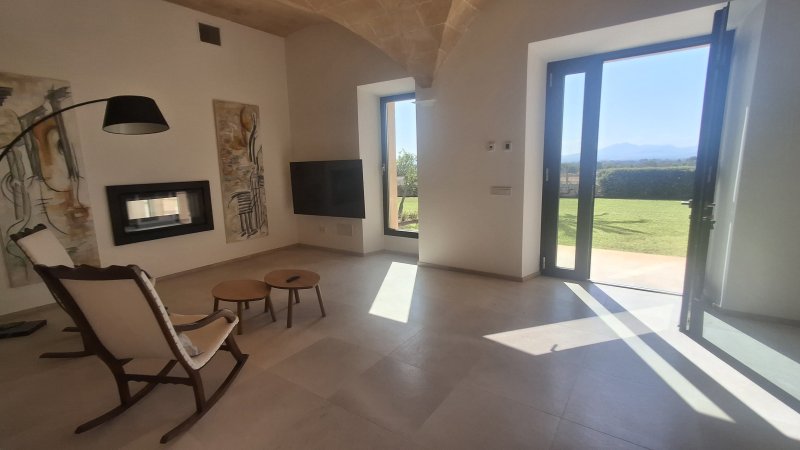 Autarke FInca mit Fussbodenheizung, Pferde/ Tierhaltung, Pool bei Porreres -- F 43