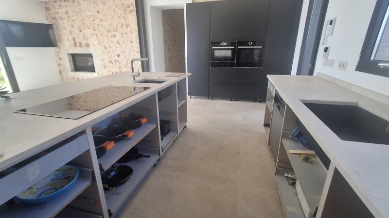Autarke FInca mit Fussbodenheizung, Pferde/ Tierhaltung, Pool bei Porreres -- F 43