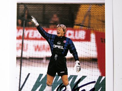Autogramme FC Bayern: Kahn, Trappatoni, Papin