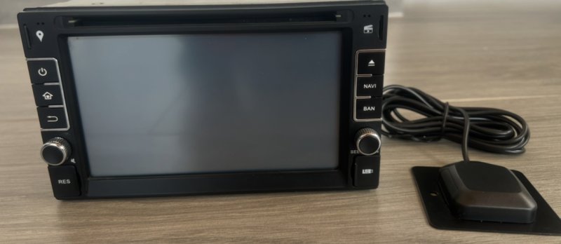 Radio de coche con sistema de navegación de 7 pulgadas