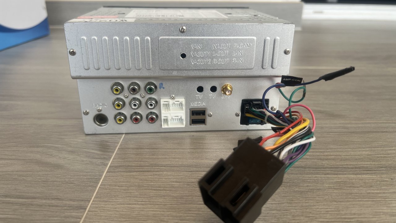 Radio de coche con sistema de navegación de 7 pulgadas