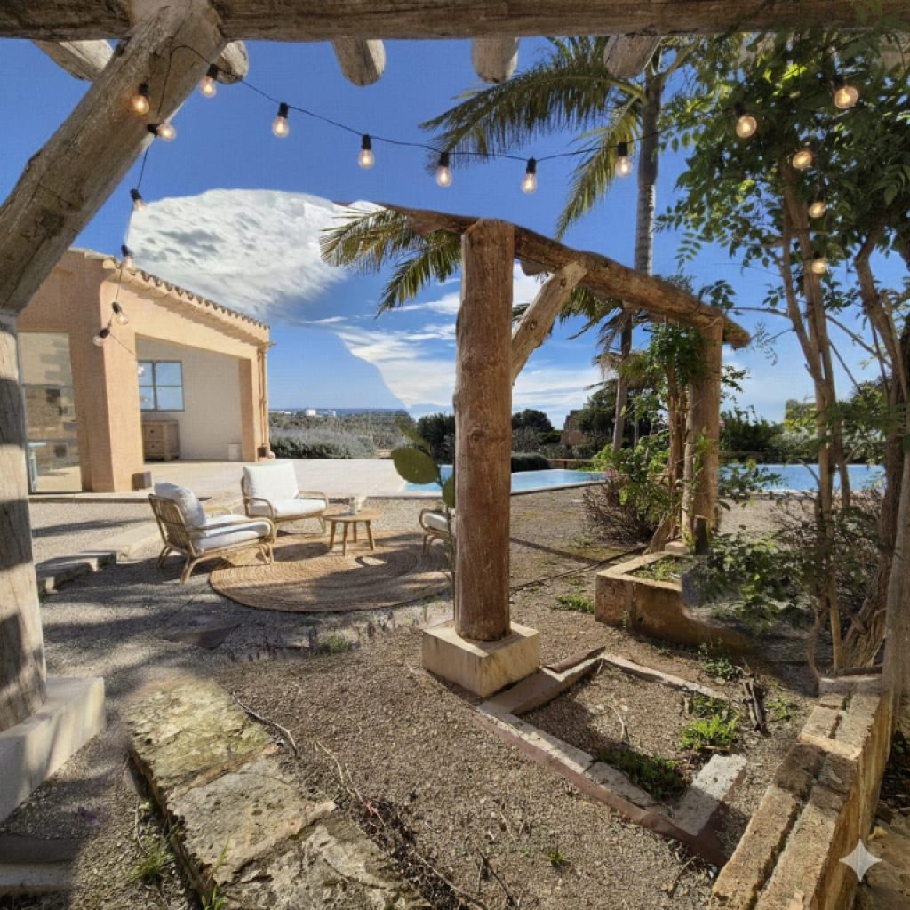 Vanguardia y Naturaleza: Villa de lujo con vistas panorámicas entre Porto Colom y Manacor