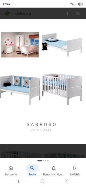 Baby Kinder/Jugendbett