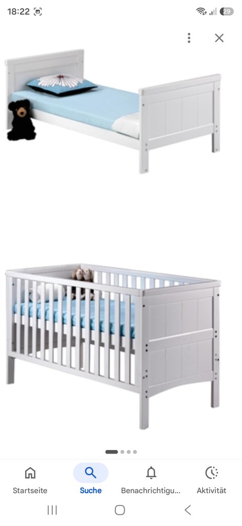 Baby Kinder/Jugendbett