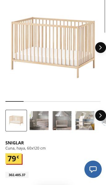 Babybett 60x120