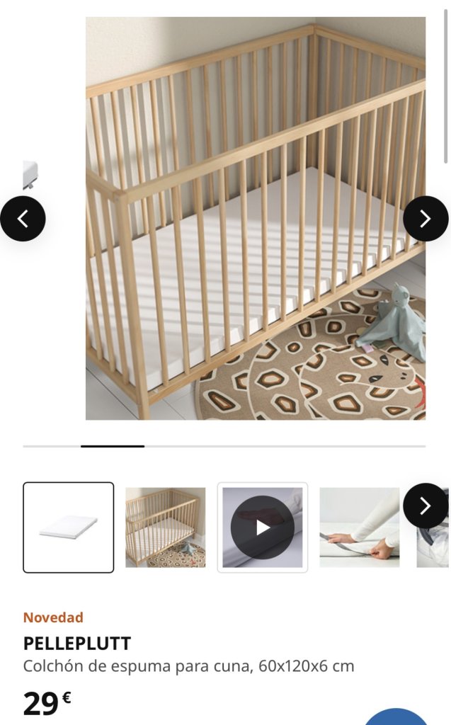 Babybett 60x120