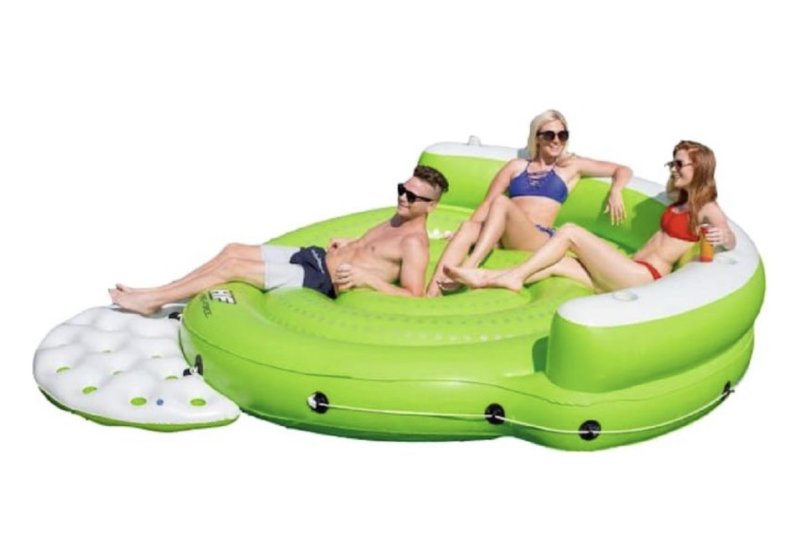 Isla flotante de  Bestway Hydro-Force Kick Back  ¡¡Nueva!!
