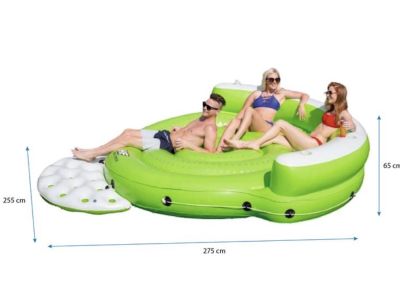 Isla flotante de  Bestway Hydro-Force Kick Back  ¡¡Nueva!!