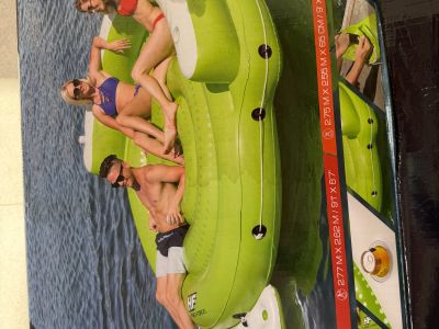 Isla flotante de  Bestway Hydro-Force Kick Back  ¡¡Nueva!!