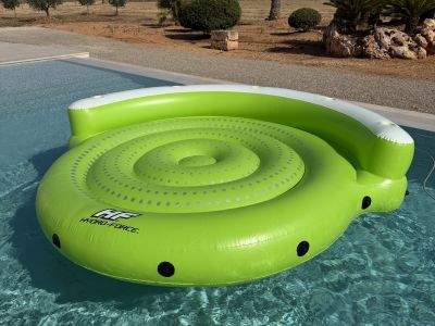 Isla flotante de  Bestway Hydro-Force Kick Back  ¡¡Nueva!!